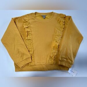 Lucky Brand Kids Mustard Yellow Sweater